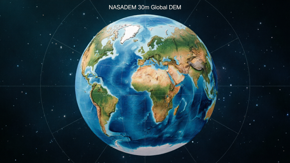 NASADEM-30米精度全球DEM数据免费共享