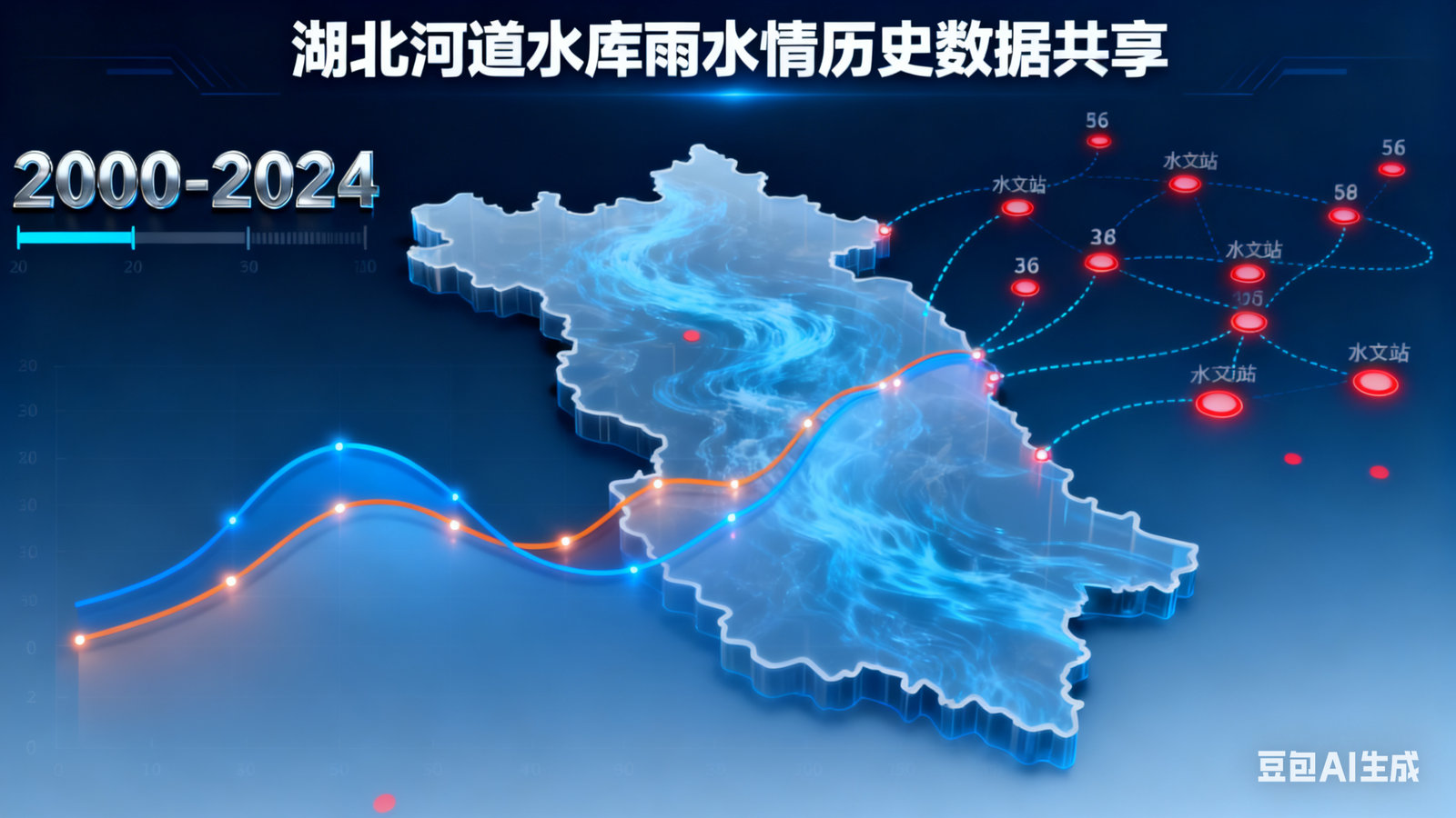 湖北河道水库雨水情历史数据共享（2000-2024）